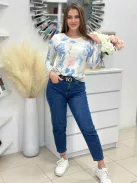 Lenge fazonú felső