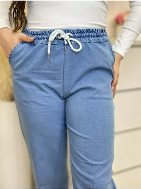 Rugalmas, farmer hatású nadrág