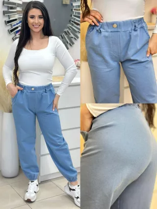 Rugalmas, farmer hatású nadrág