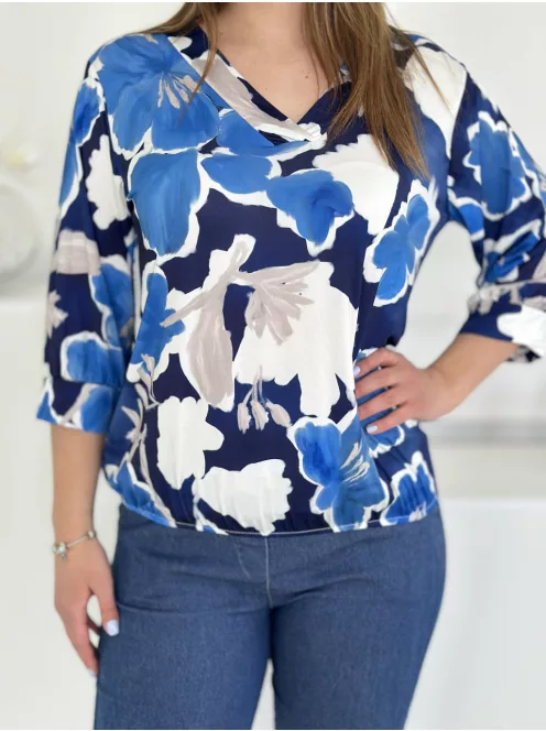 Hidegselyem hatású blúz