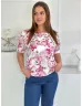 Mintás, lycra felső