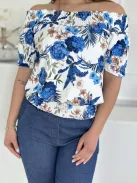 Mintás, lycra felső