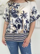 Lenge, mintás felső