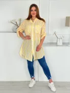 Lenge fazonú, pamut ingtunika