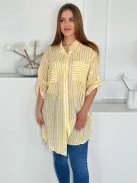 Lenge fazonú, pamut ingtunika