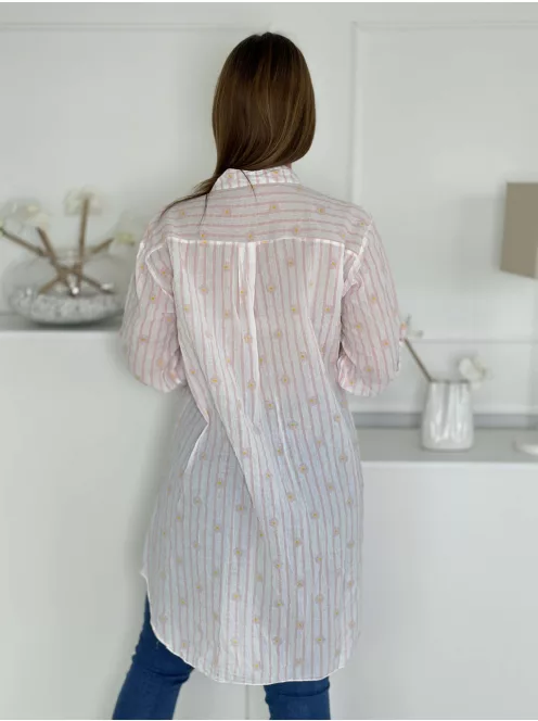 Lenge fazonú, pamut ingtunika