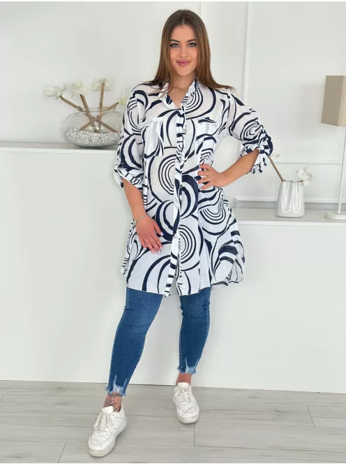 Lenge fazonú, pamut ingtunika