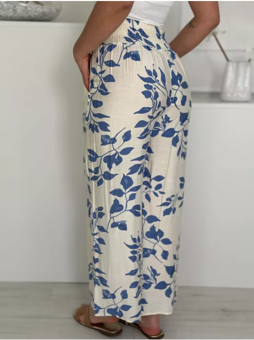 Lenvászon hatású, zsebes nadrág