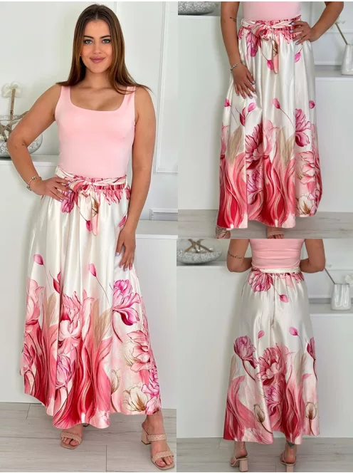 Szatén hatású, csinos szoknya