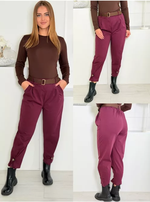 Mom fit nadrág övvel