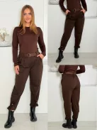 Mom fit nadrág övvel