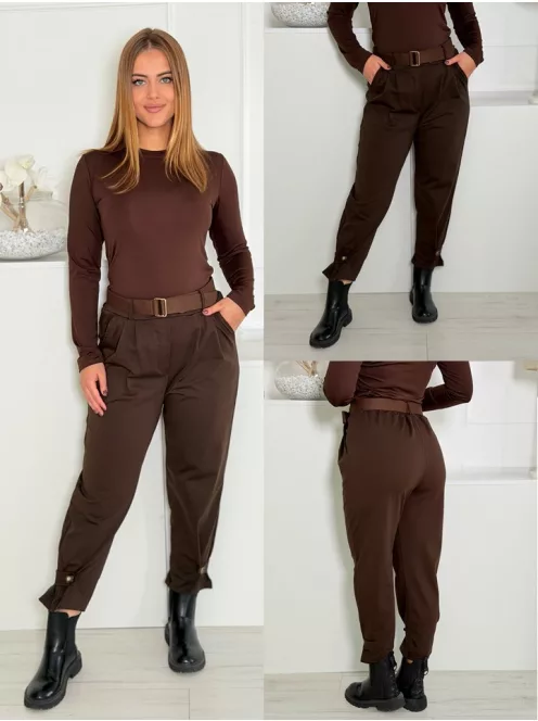 Mom fit nadrág övvel