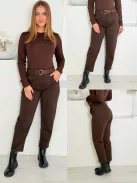 Mom fit nadrág övvel