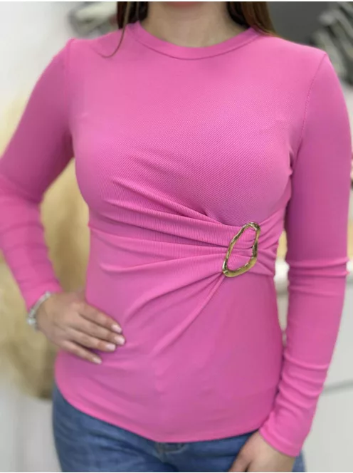 Rugalmas, bordás anyagú felső