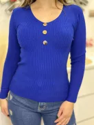 Vékony, kötött felső