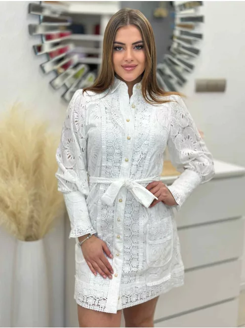 Csipkés, megkötős ruha