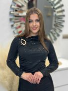 Elegáns, csillogós felső