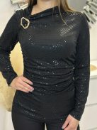 Elegáns, csillogós felső