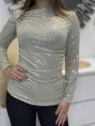 Elegáns, csillogós felső