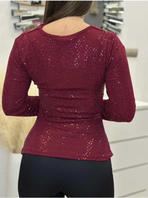 Elegáns, csillogós felső
