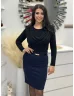 Elegáns szoknya övvel