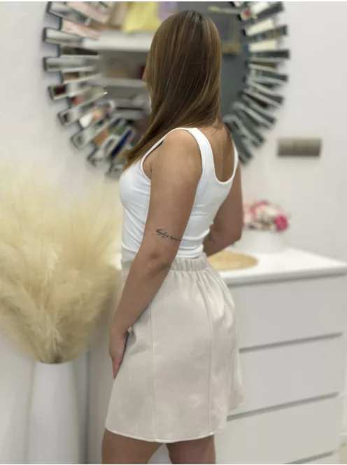 Velúr hatású szoknya