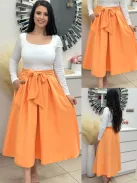 Elegáns, zsebes szoknya