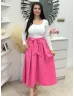 Elegáns, zsebes szoknya