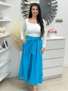 Elegáns, zsebes szoknya