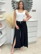 Csinos, felsliccelt nadrág