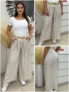 Lenge nadrág övvel