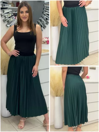 Pliszírozott szoknya