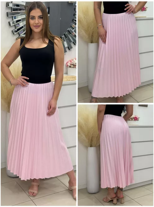 Pliszírozott szoknya