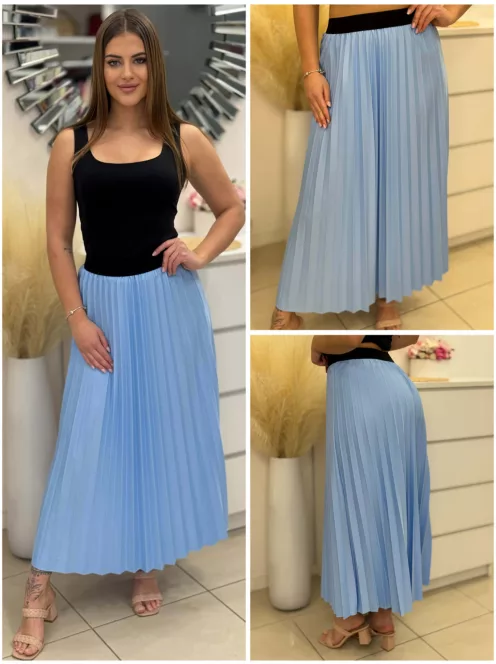 Pliszírozott szoknya