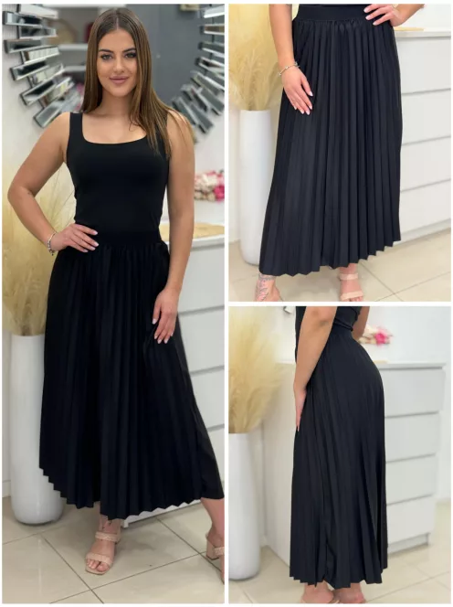 Pliszírozott szoknya