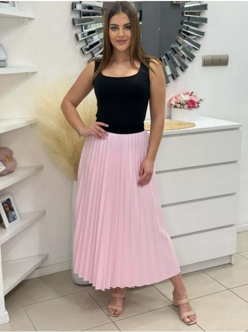 Pliszírozott szoknya