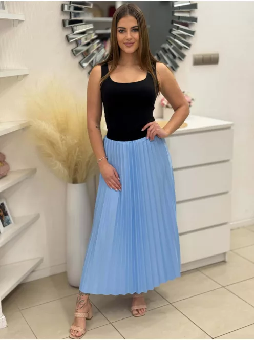 Pliszírozott szoknya