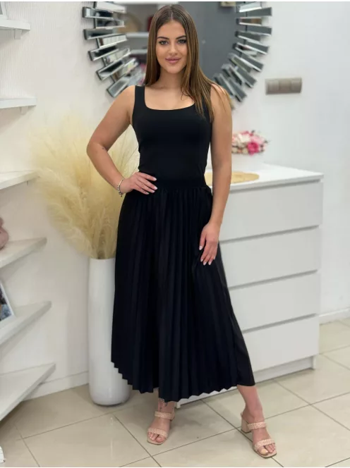 Pliszírozott szoknya