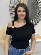 Rugalmas, pamut anyagú felső