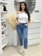 Rugalmas, pamut anyagú felső