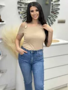 Rugalmas, pamut anyagú felső