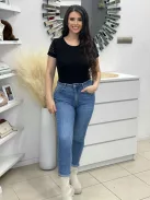 Rugalmas, pamut anyagú felső