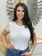 Rugalmas, pamut anyagú felső