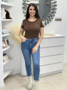 Rugalmas, pamut anyagú felső