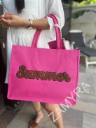 Strandtáska pénztárcával.