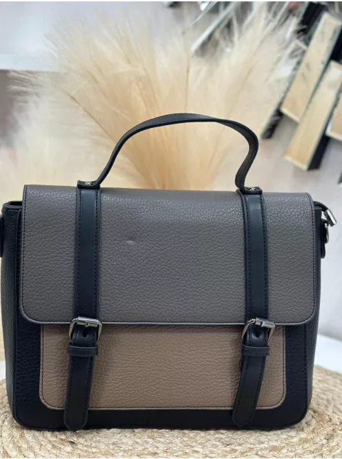 Műbőr, merev fazonú kistáska . 