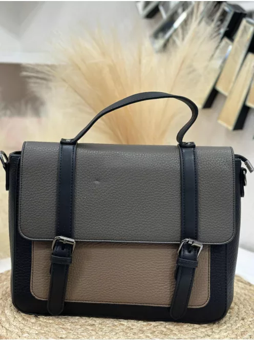 Műbőr, merev fazonú kistáska . 