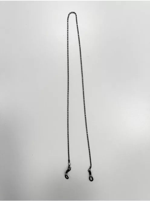 Napszemüveglánc. Fém, akasztható, szilikonos lánc. Hossz: 58 cm. A szemüveg és a lánc külön kapható!