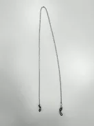 Napszemüveglánc. Fém, akasztható, szilikonos lánc. Hossz: 58 cm. A szemüveg és a lánc külön kapható!