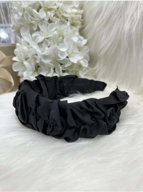 Szatén hatású, vastag, húzott hajpánt.